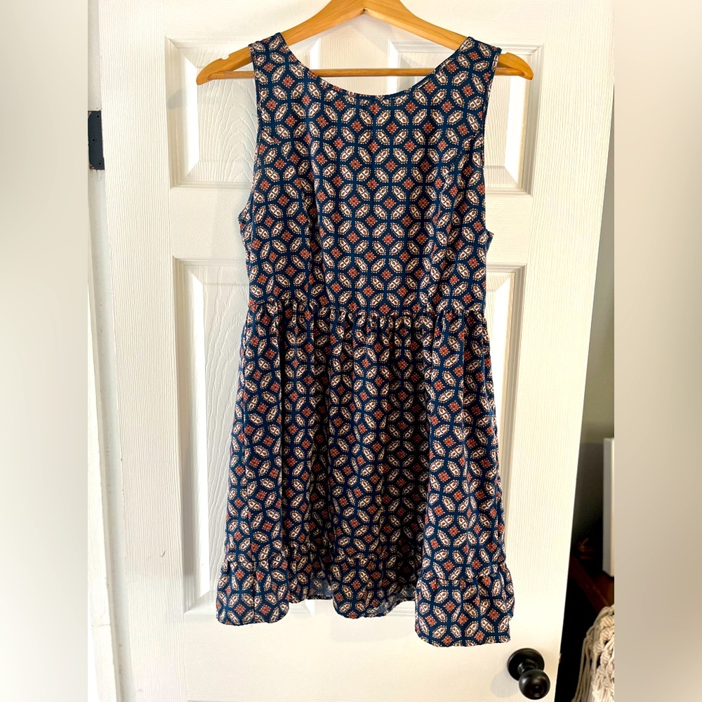 Flowy fall dress